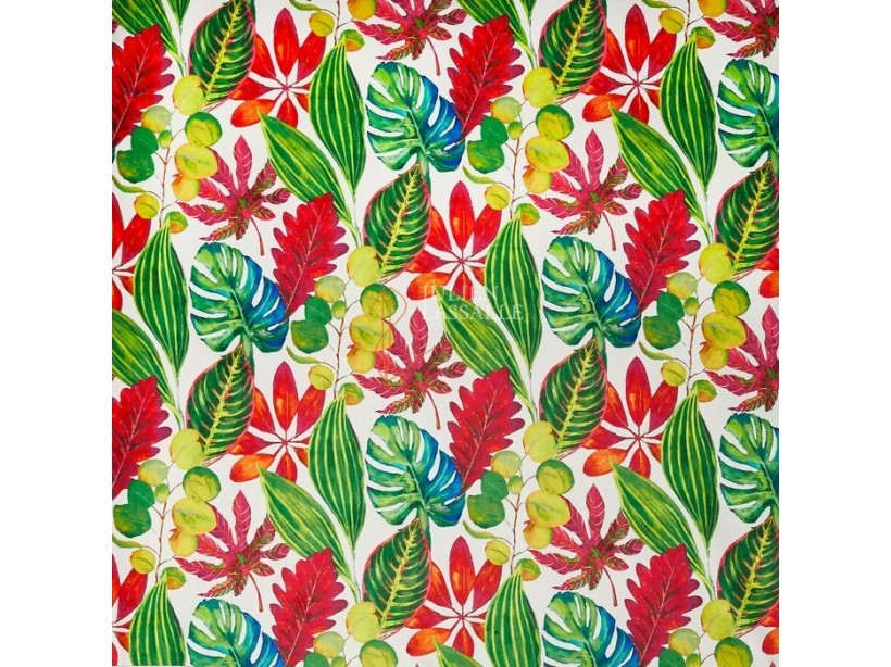 Tissus BAHAMAS velours imprimés collection Caribbean