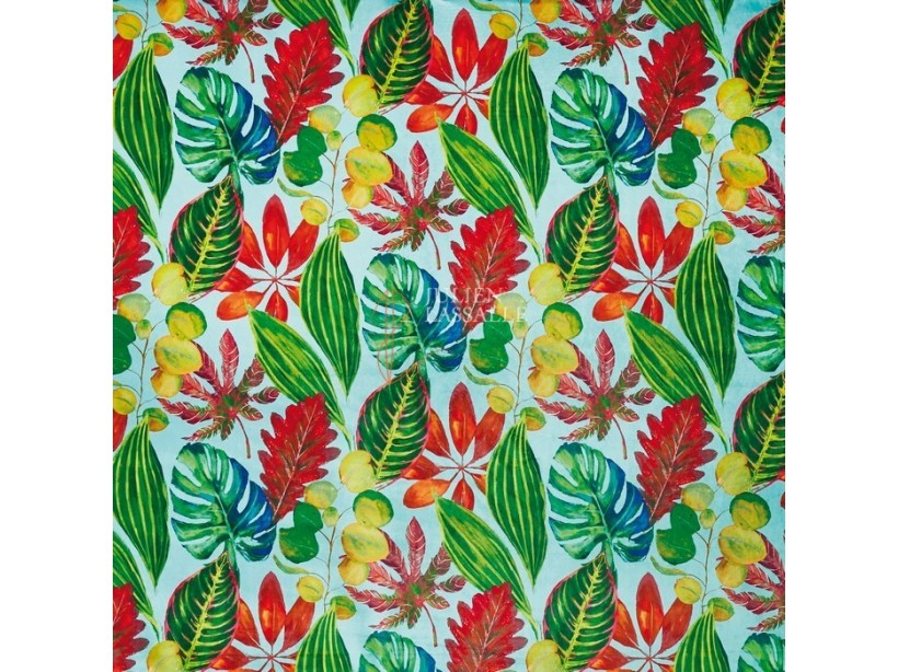 Tissus BAHAMAS velours imprimés collection Caribbean