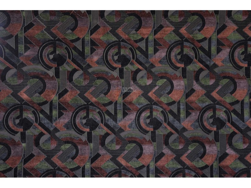 Tissus Sonia imprimé géométrique style Art Déco