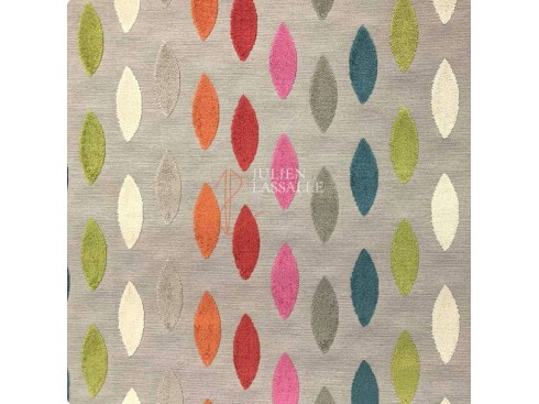 Tissu MEXICO losanges en velours multicolores - Chanée Deschmaker