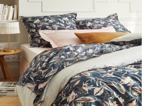 Parure de lit Euphora en percale de coton