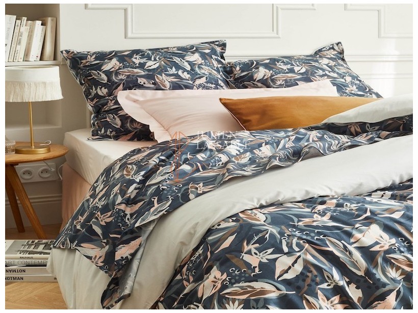 Parure de lit Euphora en percale de coton