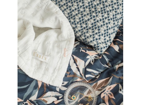 Parure de lit Euphora en percale de coton