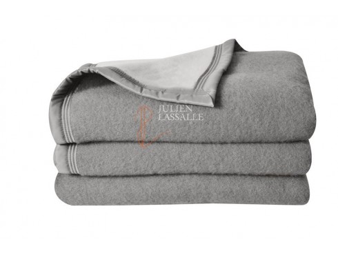 Couverture pure laine chaude Volta 500 gr/m2 taille 180 x 240 cm