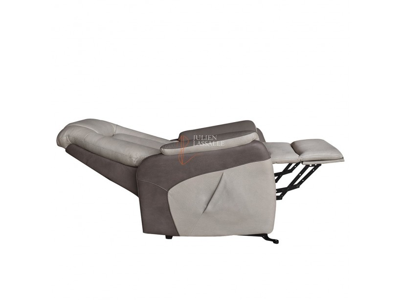 Fauteuil relax Morpho releveur 2 moteurs 100% allongé.