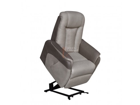 Fauteuil relax Morpho releveur 2 moteurs 100% allongé.