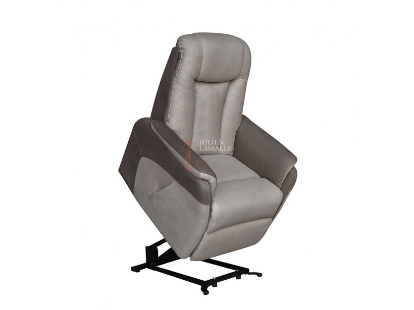 Fauteuil relax Morpho releveur 2 moteurs 100% allongé.