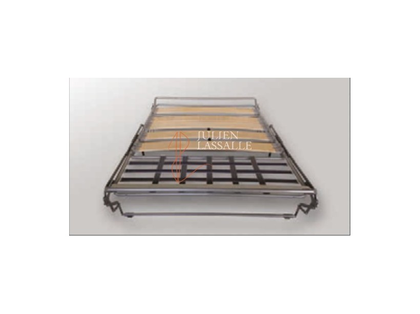 Canapé convertible en lit Twist couchage 140 cm avec mécanique à lattes