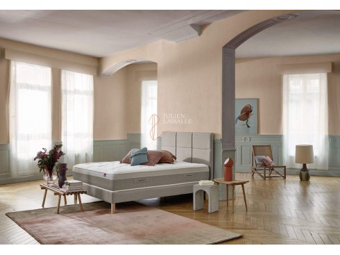 Matelas EPEDA GAYA ressorts ensachés 5 zones avec latex naturel