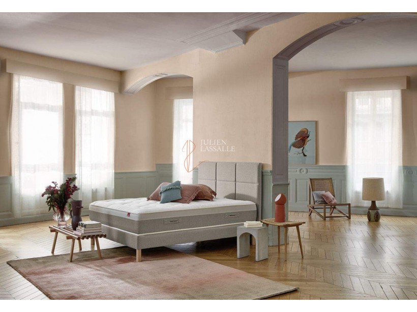 Matelas EPEDA GAYA ressorts ensachés 5 zones avec latex naturel
