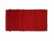 Serviette de toilette rouge 100% coton