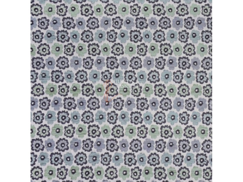 Tissu DAISY tissé à motif fleurs - Casal