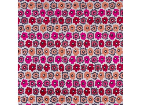 Tissu DAISY tissé à motif fleurs - Casal