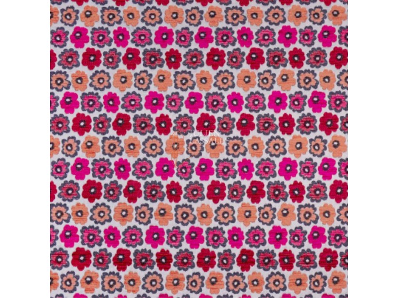 Tissu DAISY tissé à motif fleurs - Casal