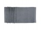 Serviette de toilette grise 100% coton