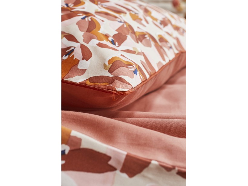 Parure de lit Allegoria en satin de coton imprimé