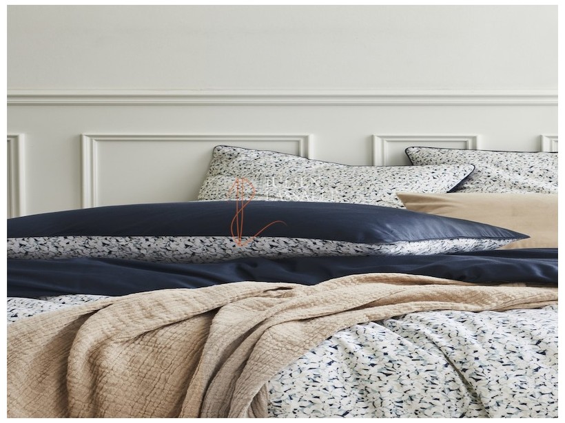 Parure de lit Nuit satin de coton imprimé