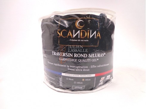 Traversin rond 90 cm garnissage Quality Gel