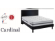 Matelas Cardinal DUVIVIER DUREV ressorts ensachés + mousse à mémoire de forme.