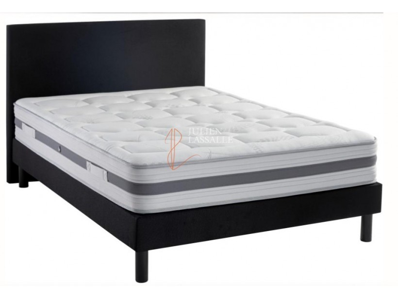 Matelas Cardinal DUVIVIER DUREV ressorts ensachés + mousse à mémoire de forme.