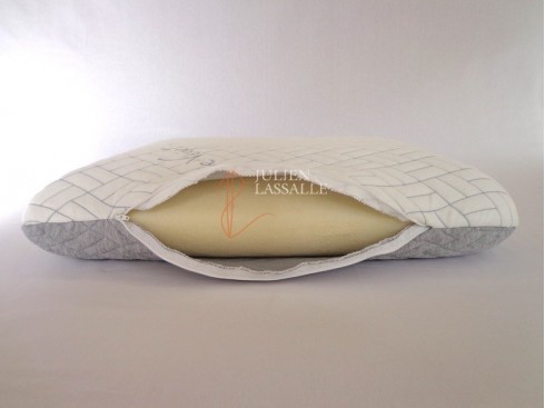 Oreiller mousse à mémoire de forme viscoélastique 40x60 cm