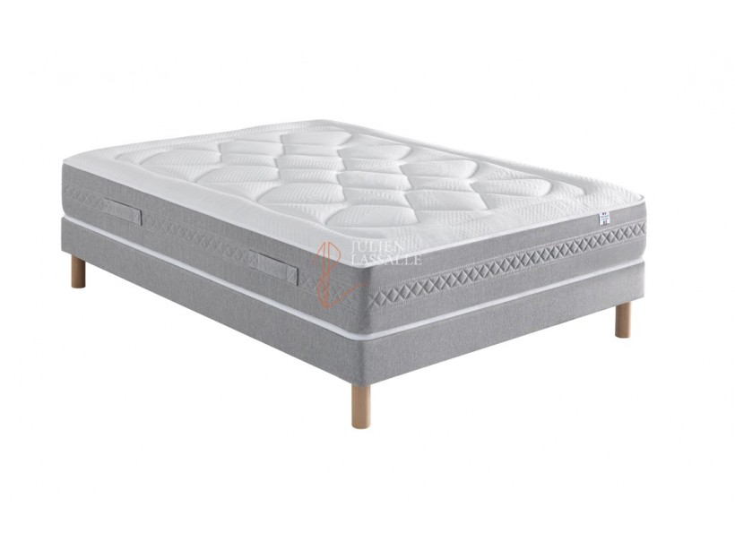 Matelas MEMOE mousse polyuréthane HR 33 kg/m3 + mousse à mémoire de forme