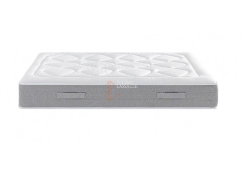 Matelas MEMOE mousse polyuréthane HR 33 kg/m3 + mousse à mémoire de forme