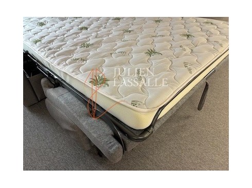 Matelas pour canapé convertible en lit mousse polyuréthane HR 30 kg hauteur 18 cm