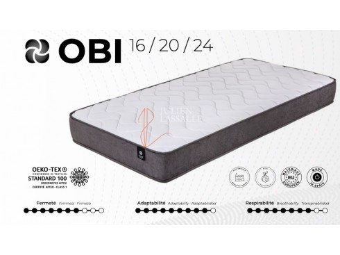 Matelas OBI 20 en mousse thermofusion