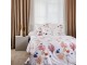 Parue de lit Corail en percale de coton imprimé
