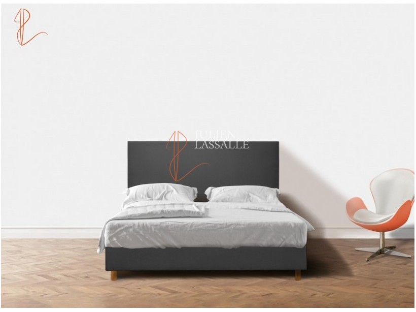 Tête de lit personnalisée Emma, finition toile tendue.