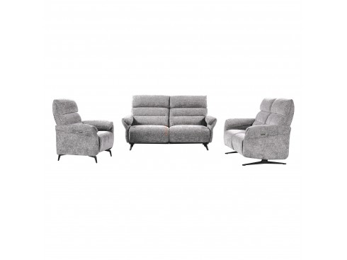 Canapé ou fauteuil de relaxation Nuage tissu gris