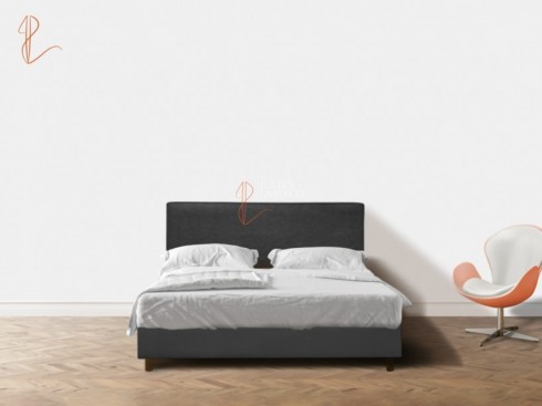 Tête de lit personnalisée Louise, finition double passepoil.