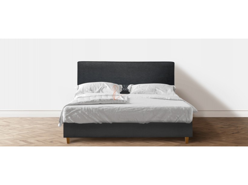 Tête de lit personnalisée Louise, finition double passepoil.