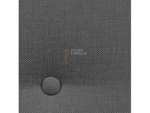 Tête de lit personnalisée Chloé, finition boutonnée.