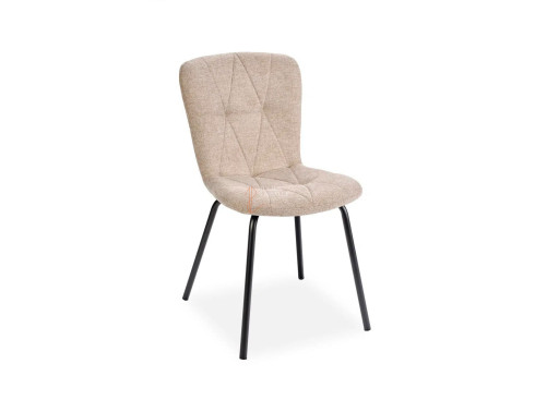 Lot de 2 chaises Emma Beige sable Girardeau