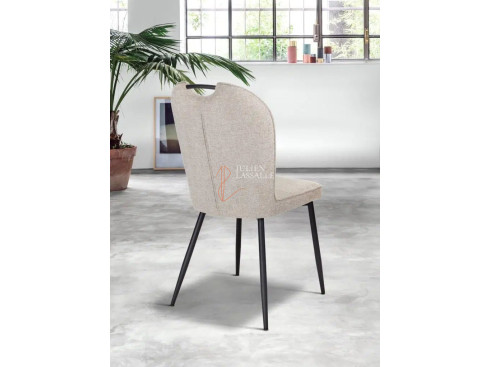 Lot de 2 chaises Salomé Beige sable Girardeau