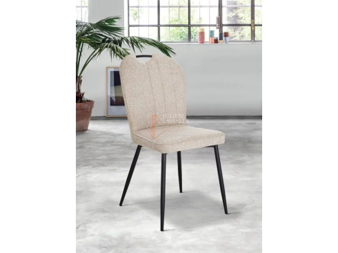 Lot de 2 chaises Salomé Beige sable Girardeau