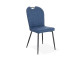 Lot de 2 chaises Salomé Bleu cobalt Girardeau