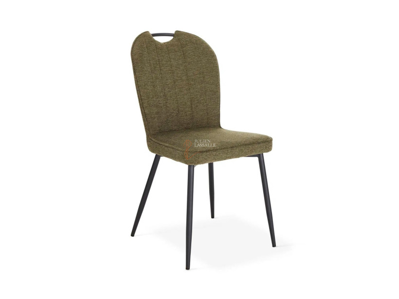 Lot de 2 chaises Salomé Vert bouteille Girardeau