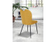 Lot de 2 chaises Salomé Jaune paille Girardeau