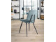 Lot de 2 chaises Margot Bleu vintage Girardeau