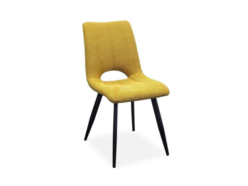 Lot de 2 chaises Coralie Jaune paille Girardeau