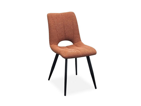 Lot de 2 chaises Coralie Terracotta Girardeau