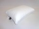 Oreiller en percale de coton garnissage micro-fibres sensation duveteuse