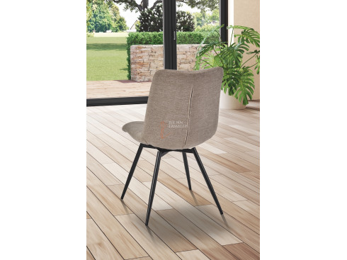 Lot de 2 chaises Angel'A Beige sable Girardeau