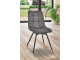 Lot de 2 chaises Angel'A Gris anthracite Girardeau