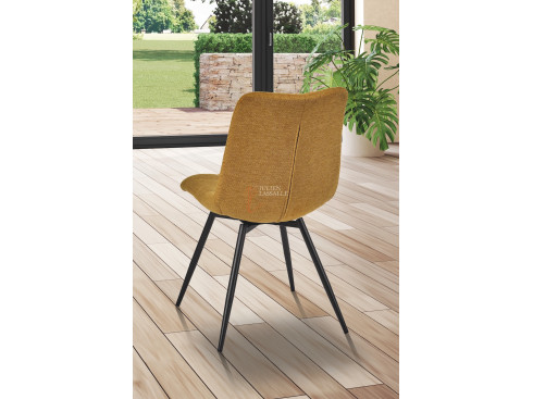 Lot de 2 chaises Angel'A Jaune paille Girardeau