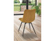 Lot de 2 chaises Angel'A Jaune paille Girardeau