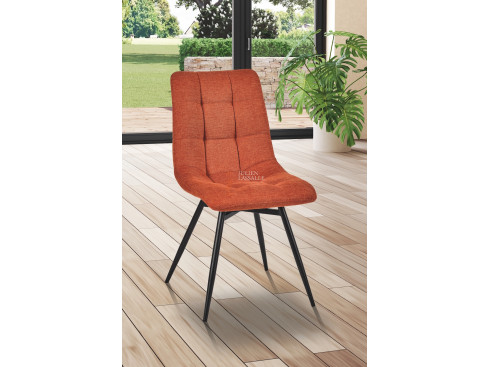 Lot de 2 chaises Angel'A Orange Citrouille Girardeau